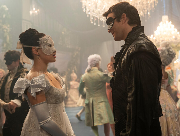 Cover featuring Benedict Bridgerton and Sophie Baek for Bridgeton Season 4.