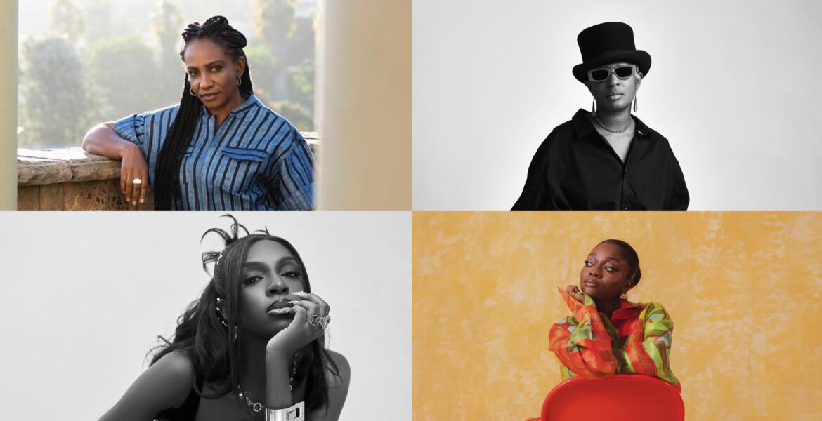 Collage of Nkwo Onwuka, Julius Bonita, Bubu Ogisi, Fisayo Longe