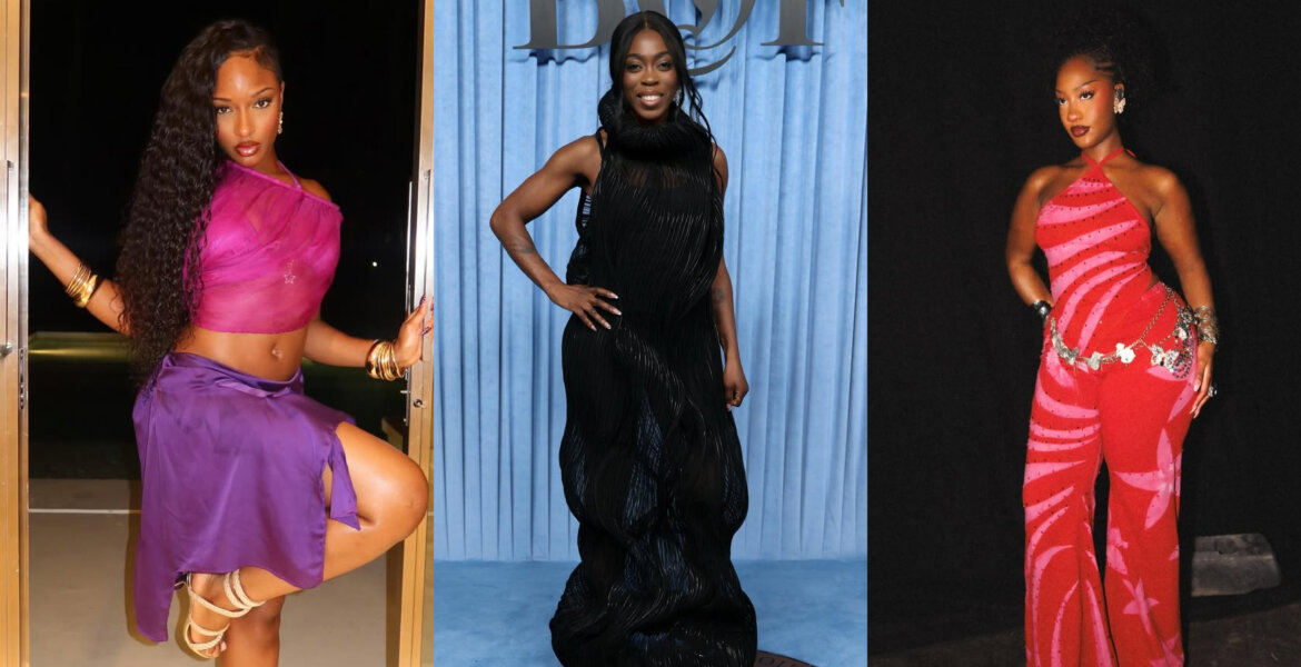 Ayra Starr, Grace Ladoja and Tems