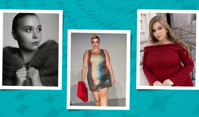 A collage of Daria Nazarova.