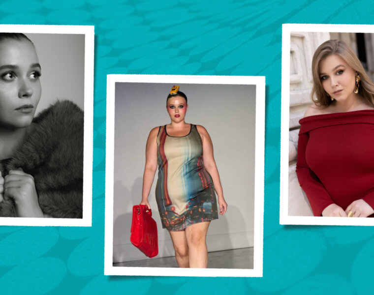 A collage of Daria Nazarova.