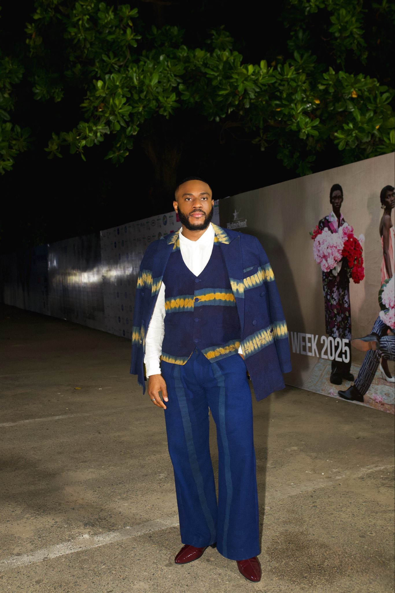 Kola Omotoso at Lagos fashion week 2025