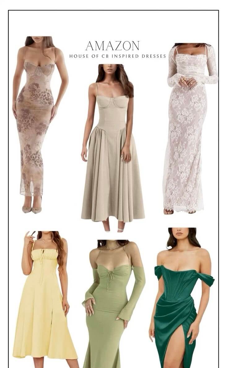 Amazon dupes of House of CB designs by Khasey on Pinterest