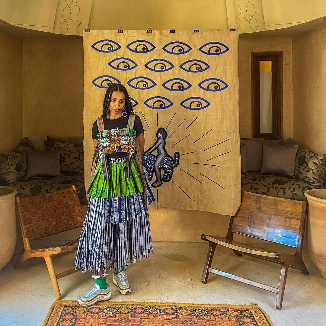 Yagazie Emezi via @yagazieemezi via Instagram Portrait of photographer Yagazie Emezi