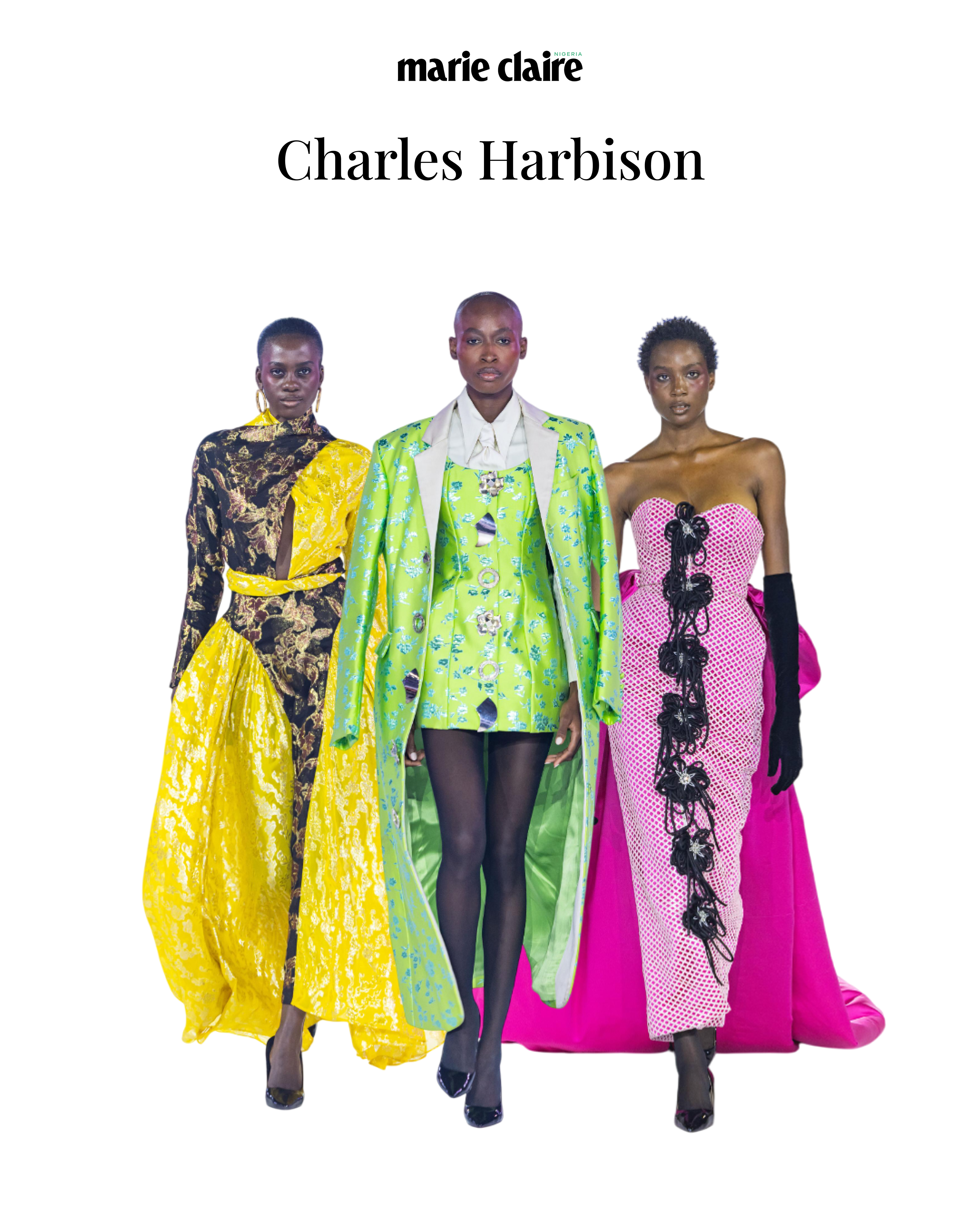Looks from Charles Harbison via GTCO Fashion Weekend