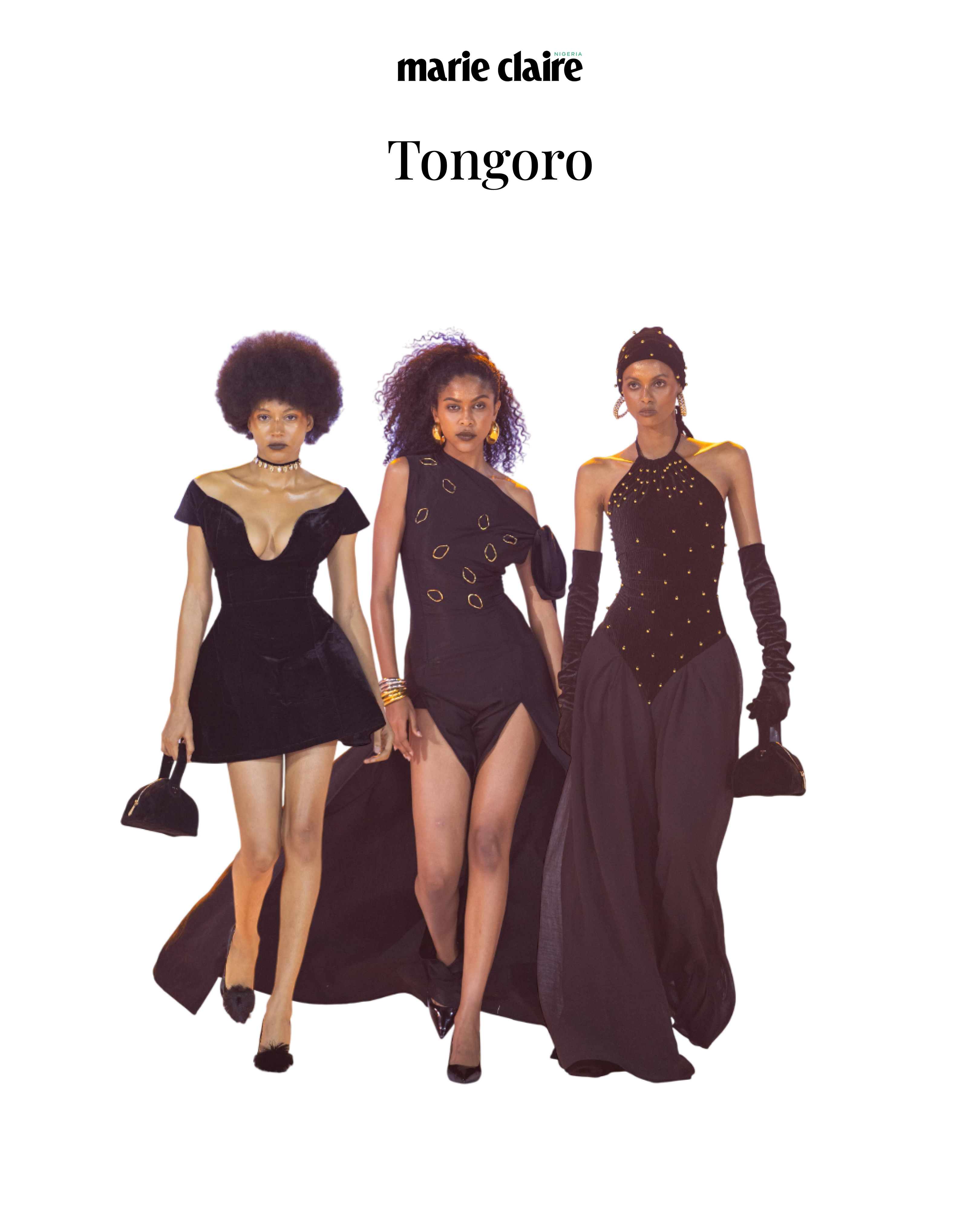 Looks from Tongoro via GTCO Fashion Weekend