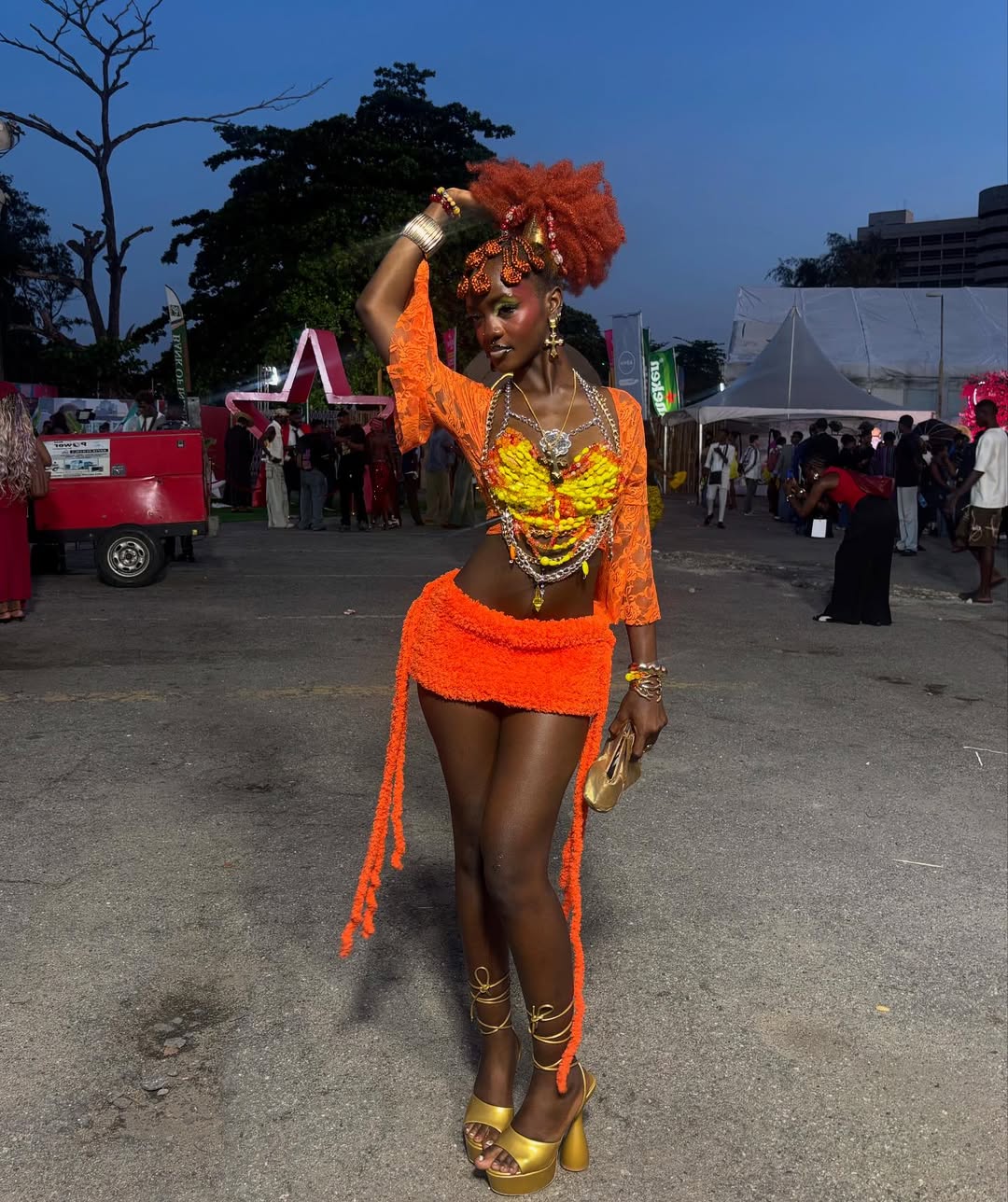 Omoloto at Lagos fashion week 2025