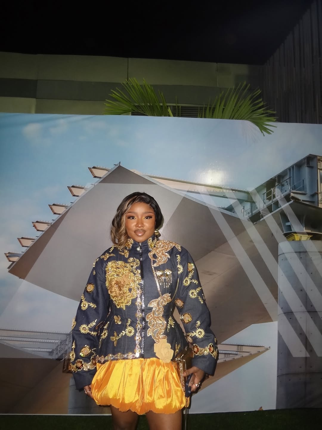 Misturah Abisola Owolabi at lagos fashionw eek 2025