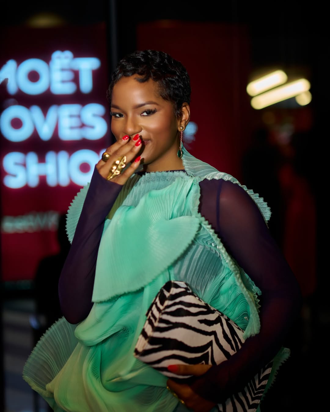 Nonye Udeogu at lagos fashion week 2025