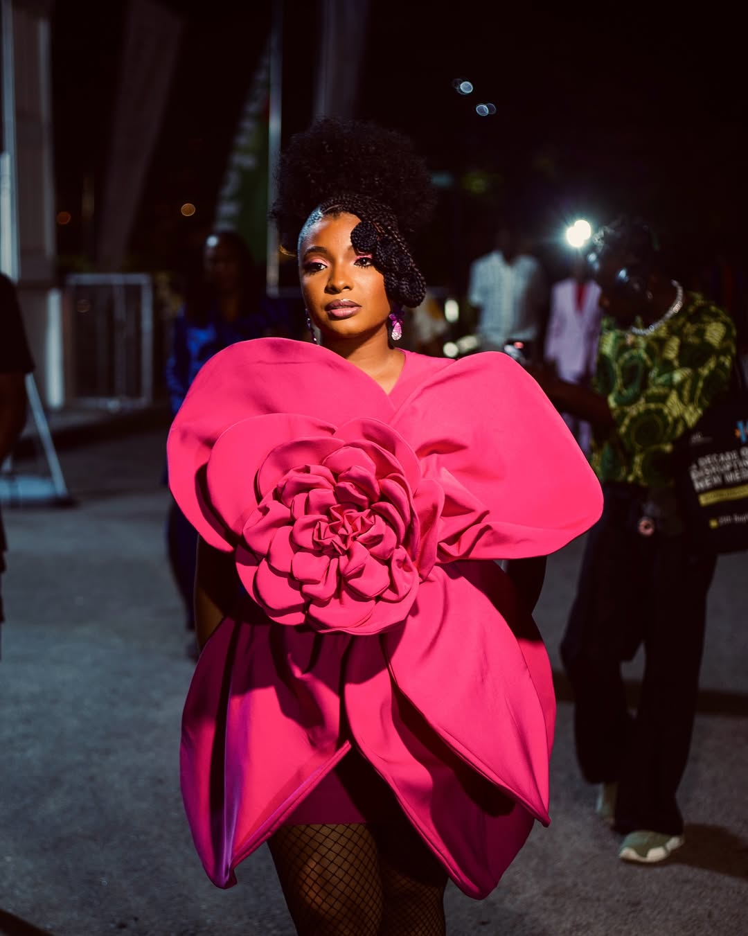 Amanda Dara Ayeleso at lagos fasion week 2025