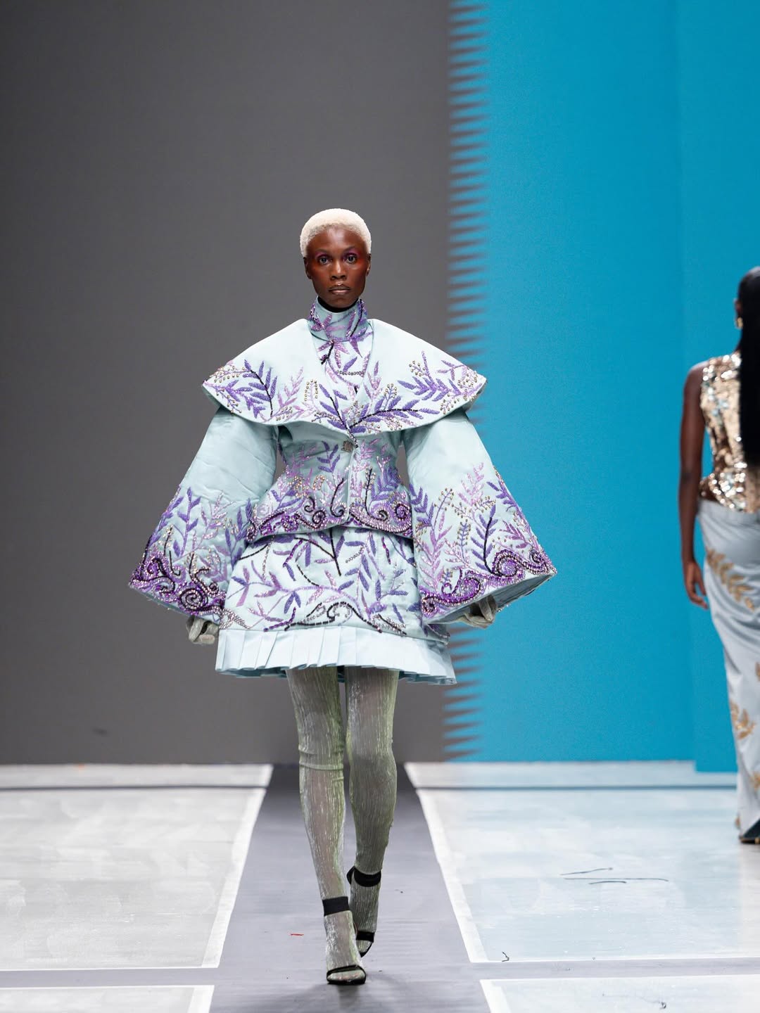 GTCO Fashion Weekend: Sevon Dejana via @lagosfashionweekofficial via Instagram