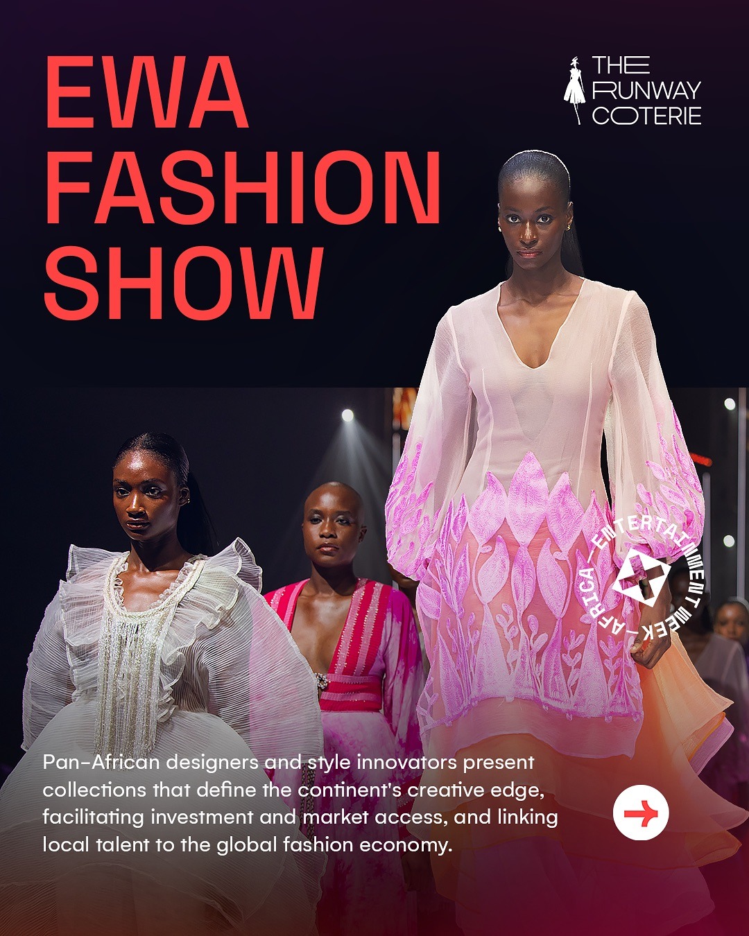 Entertainment Week Africa Flyer via Entertainment Week Africa 