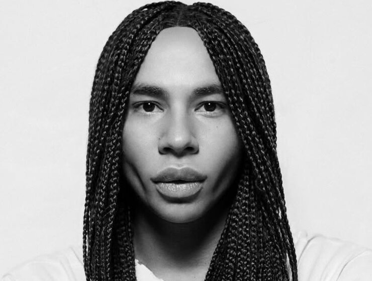 Olivier Rousteing via @balmain on Instagram