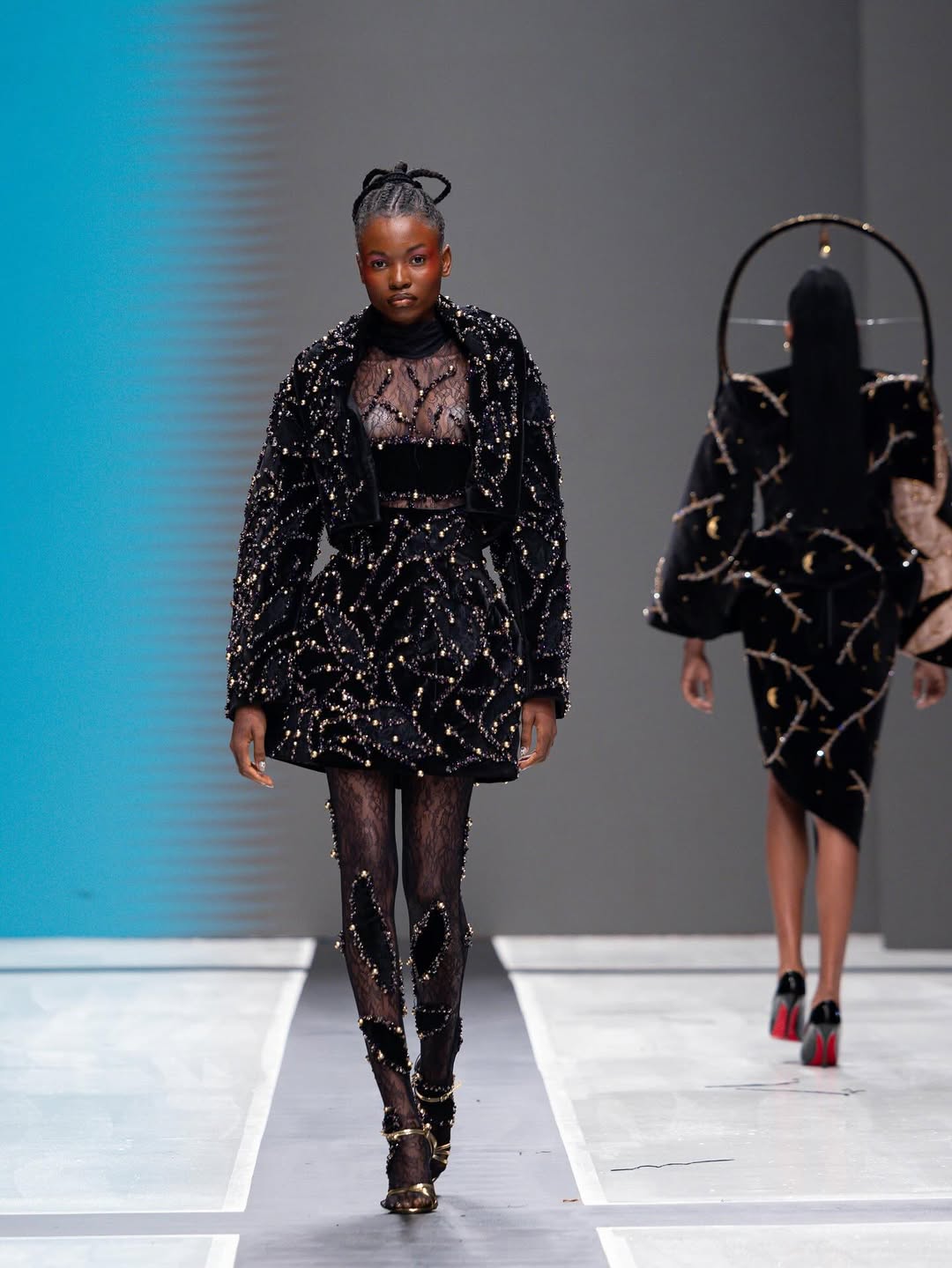 Sevon Dejana SS26 beaded dress