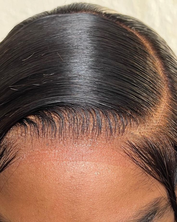 High-tension hairstyles: Frontal wig