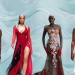 Looks from Hertunba, Ajanéé, Weiz Dhurm Franklyn, and PETTRE TAYLOR via @lagosfashionweekofficial, @weizdhurmfranklyn via Instagram