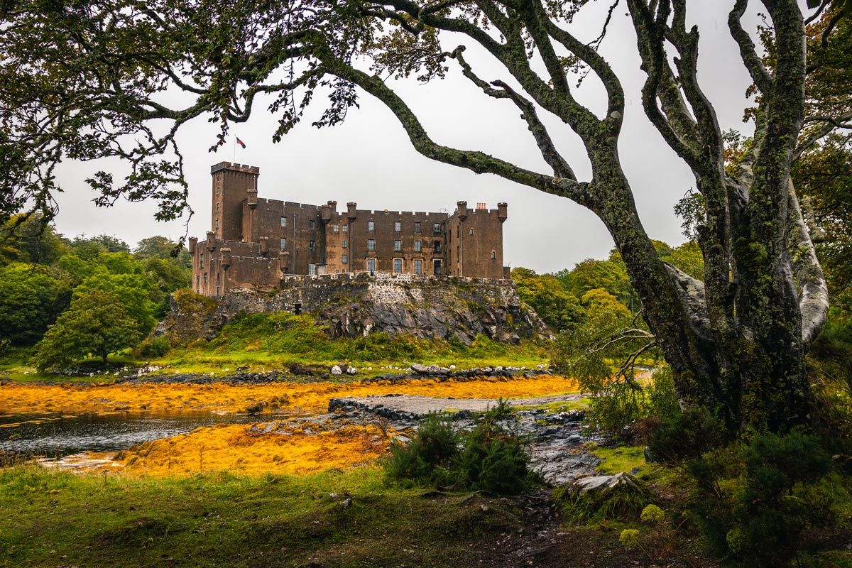 Castello di Dunvegan meta del viaggio fotografico in scozia e isola di skye