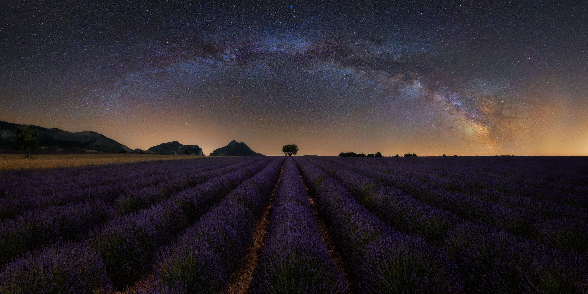argo galattico della via lattea in provenza