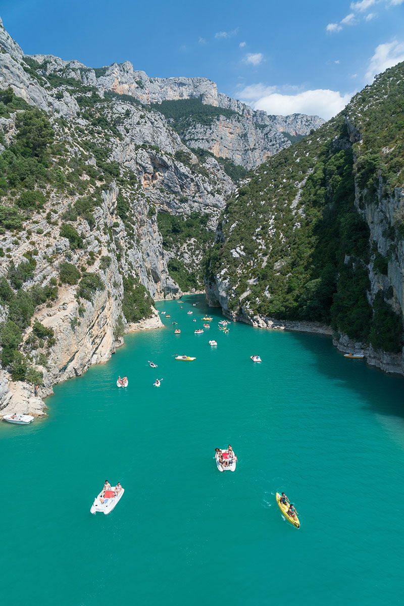 gole del fiume verdon in provenza