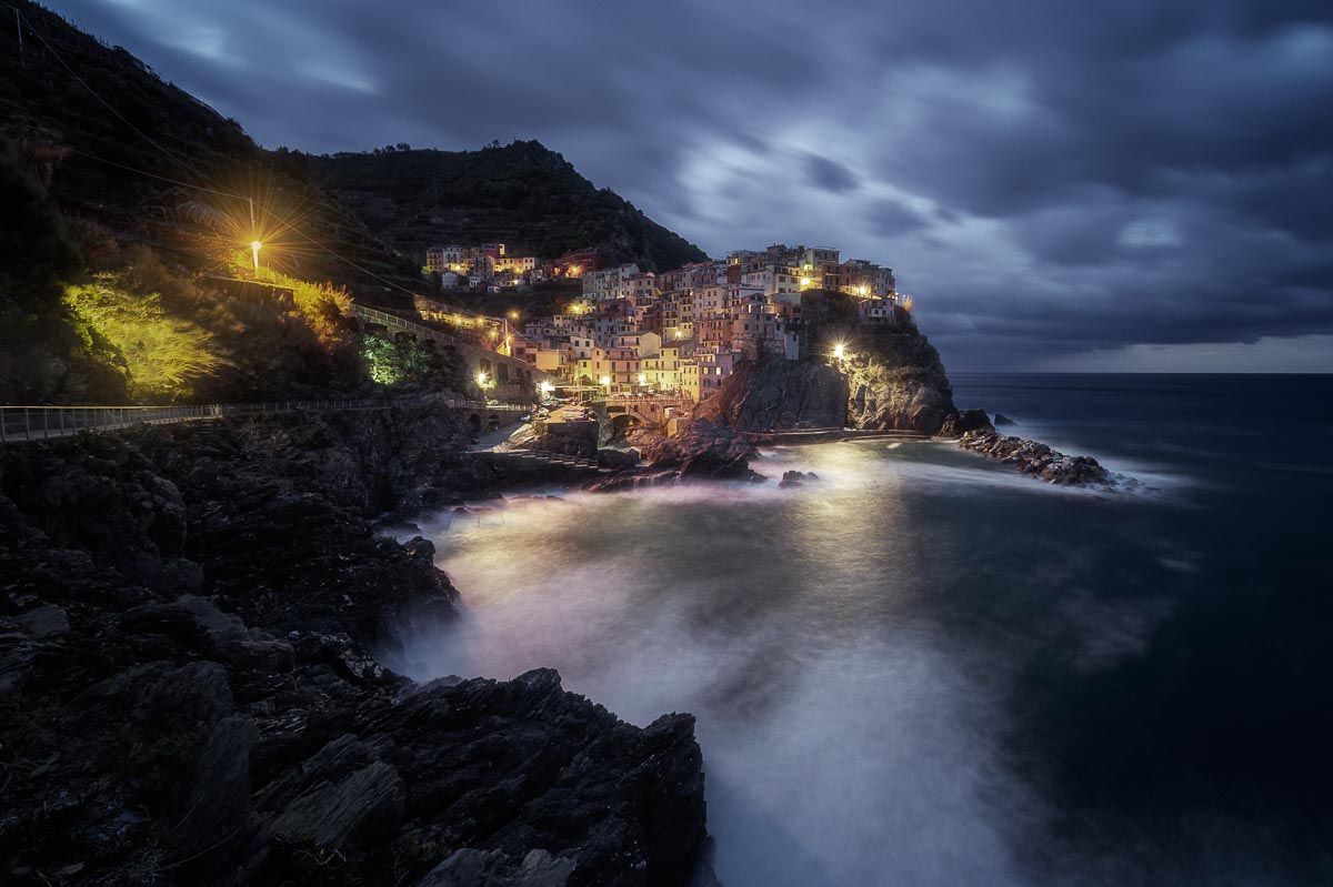 Sessione mattutina del viaggio fotografico alle Cinque Terre