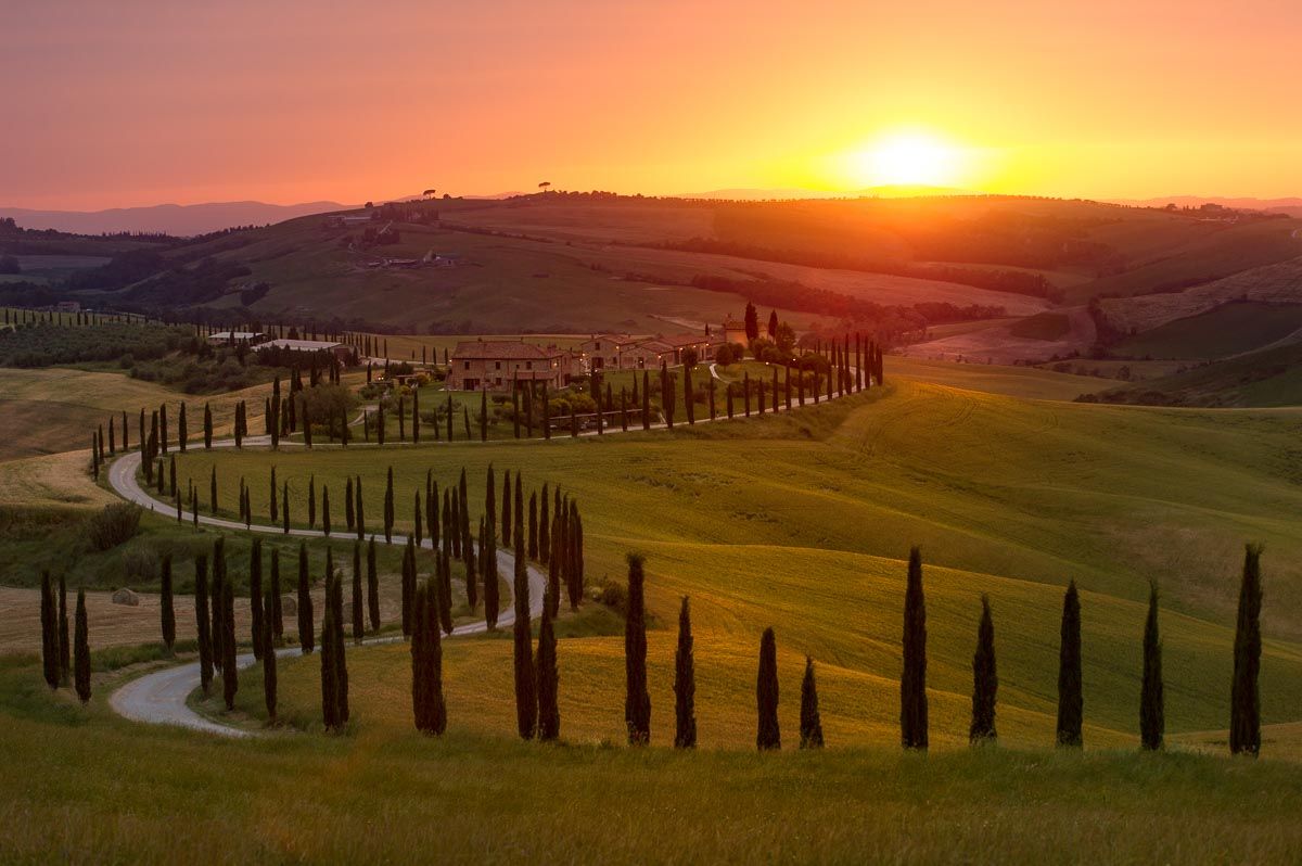 Viaggio Fotografico nelle crete senesi, podere baccoleno