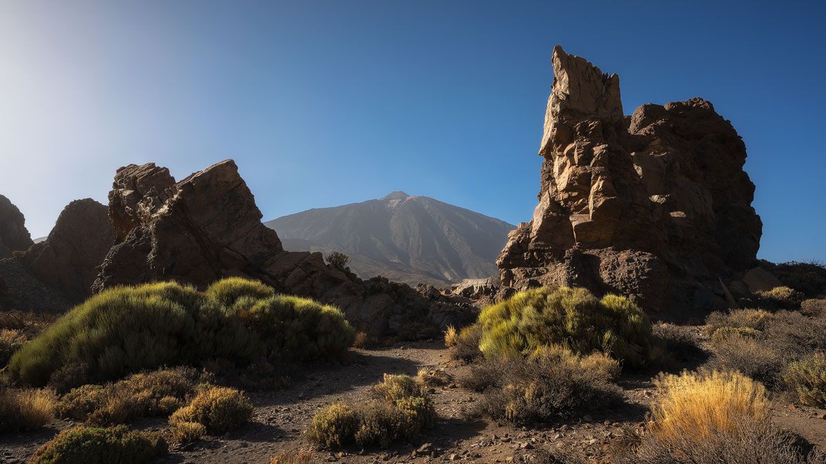 via lattea scattata nel viaggio fotografico a tenerife a Roque Cinchado