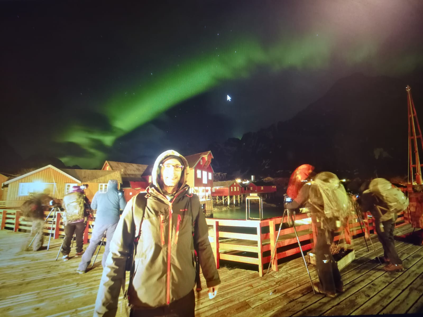 Aurora boreale fotografata dai weshooters viaggio fotografico lofoten