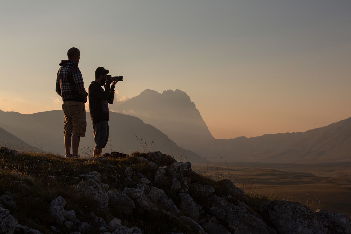 weshootesrs tramonto viaggio fotografico rocca calascio