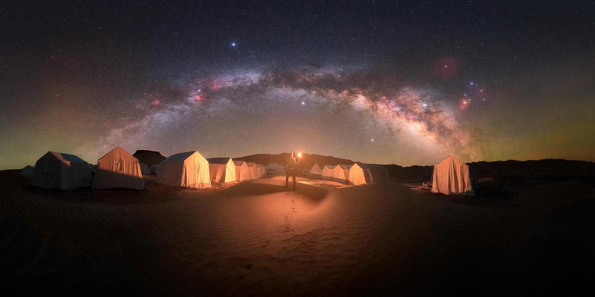 deserto del Sahara, via lattea viaggio fotografico tunisia