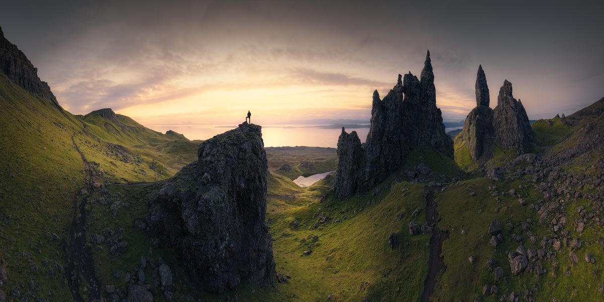 Old Man of Storr una tappa del viaggio fotografico in scozia e isola di skye