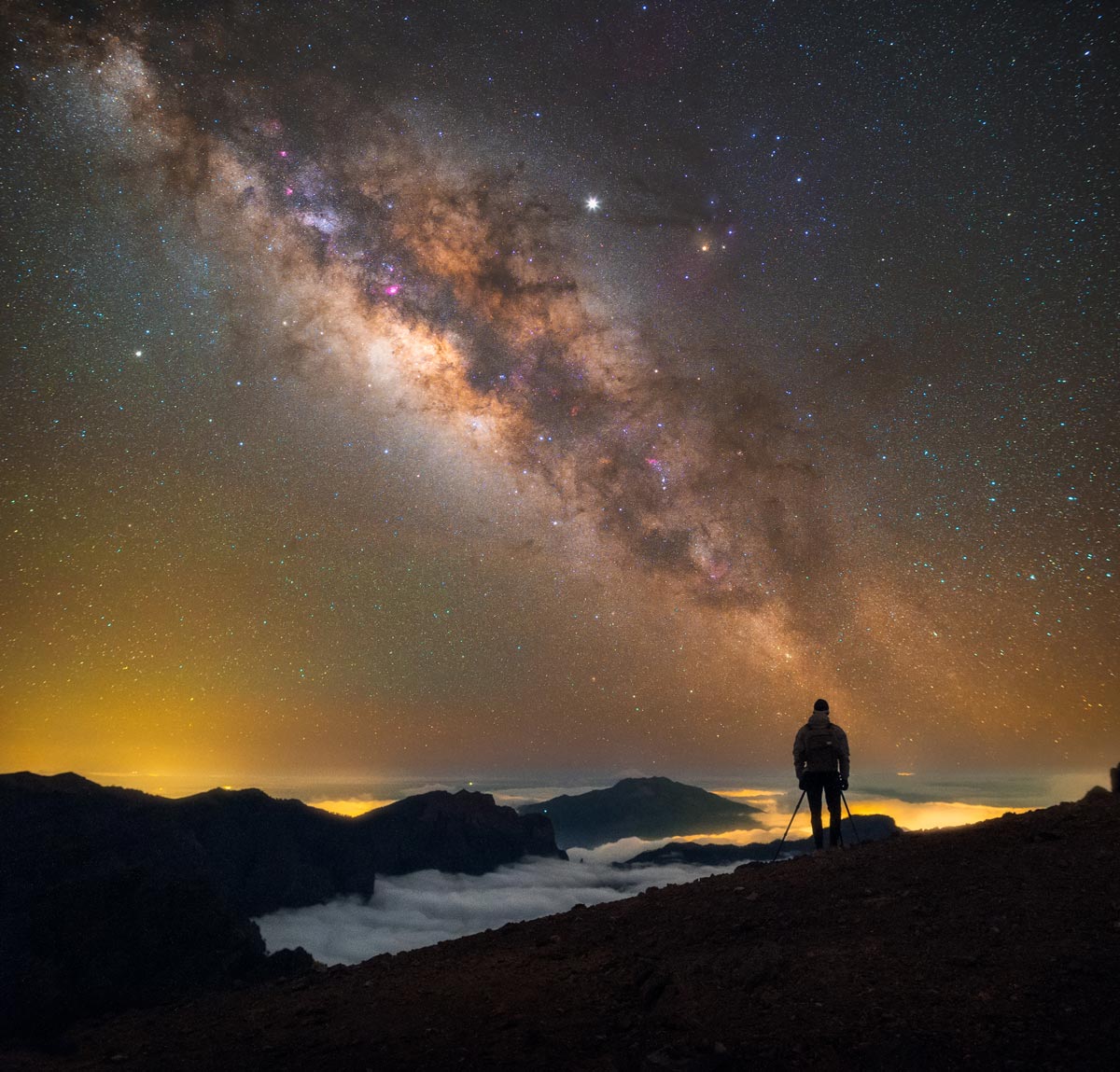 viaggio fotografico alla scoperta della via lattea a La Palma