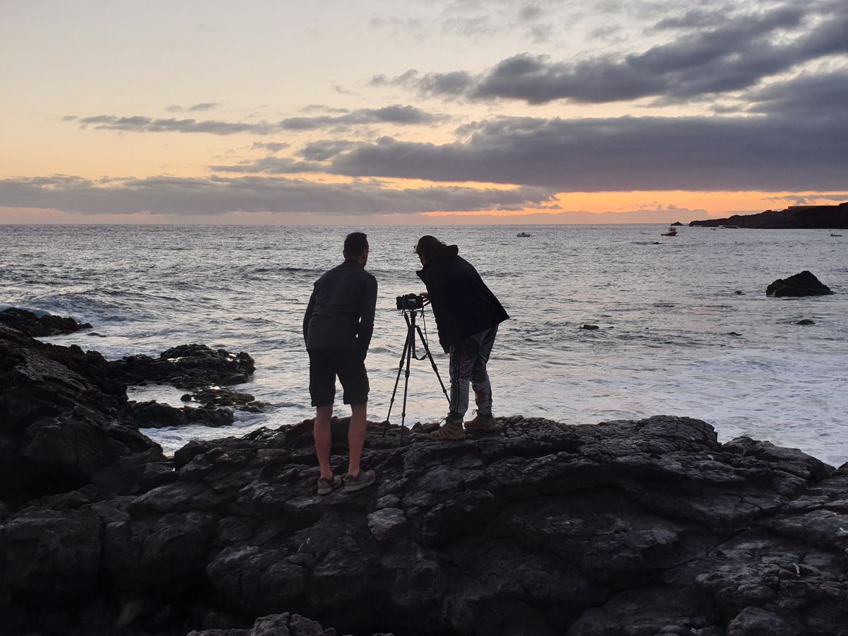 sessione tramonto coach weshooter viaggio fotografico la palma