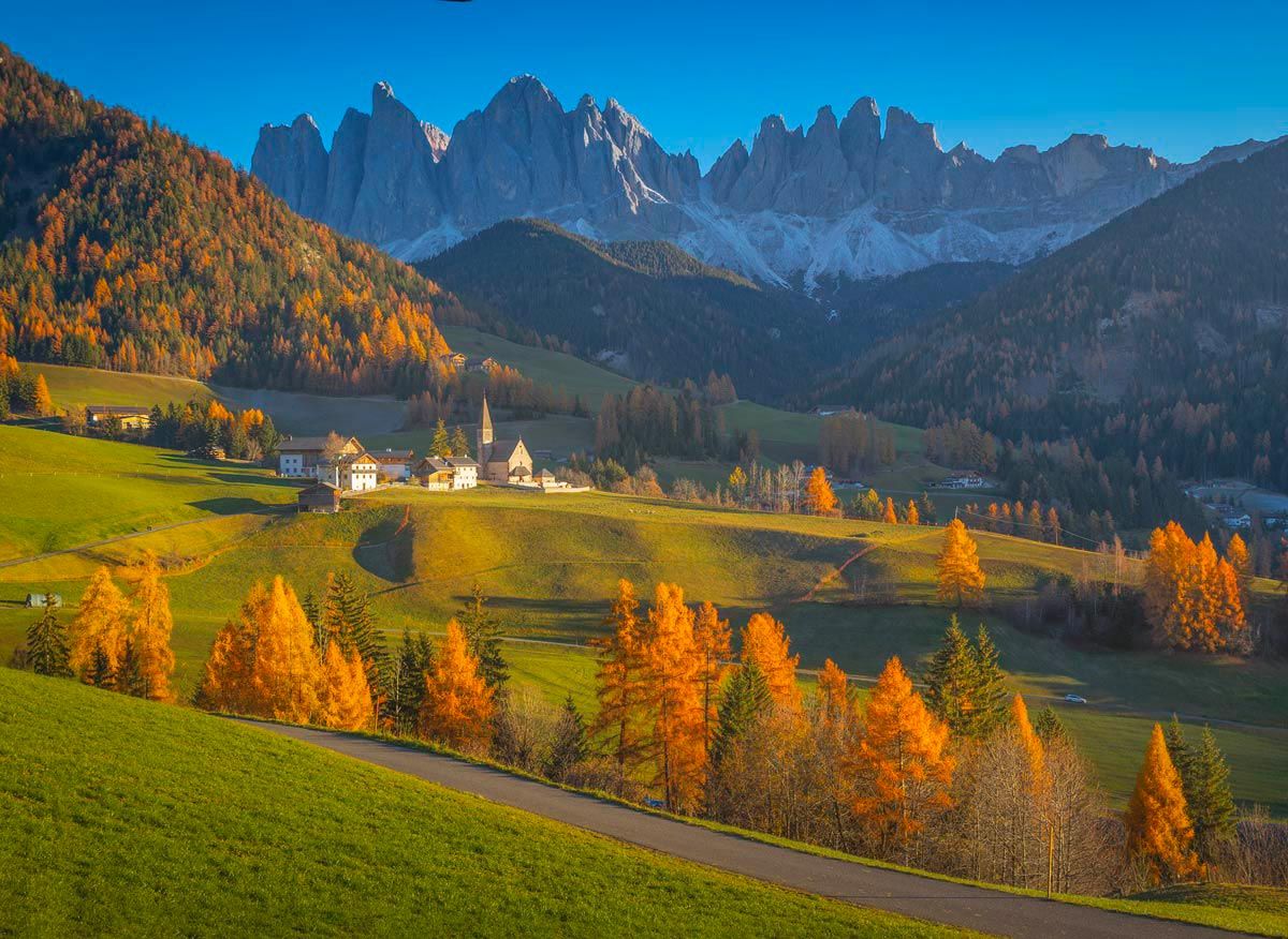 viaggio fotografico in dolomiti autunno foliage