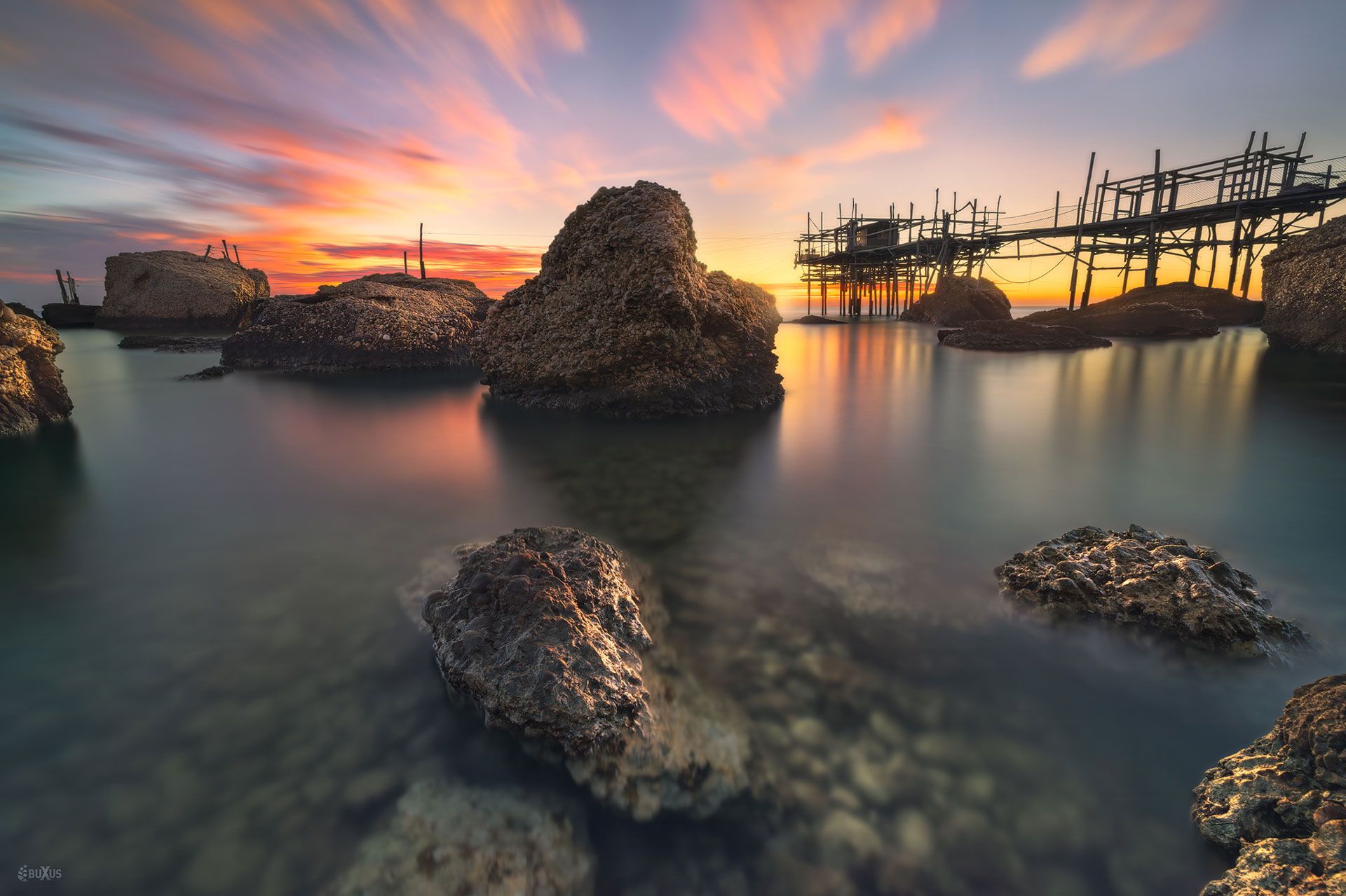 workshop di fotografia costa dei trabocchi, lunghe esposizioni