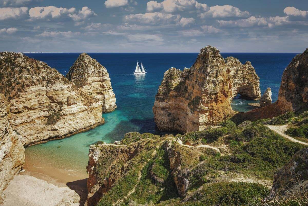 scogliere dal viaggio fotografico algarve portogallo