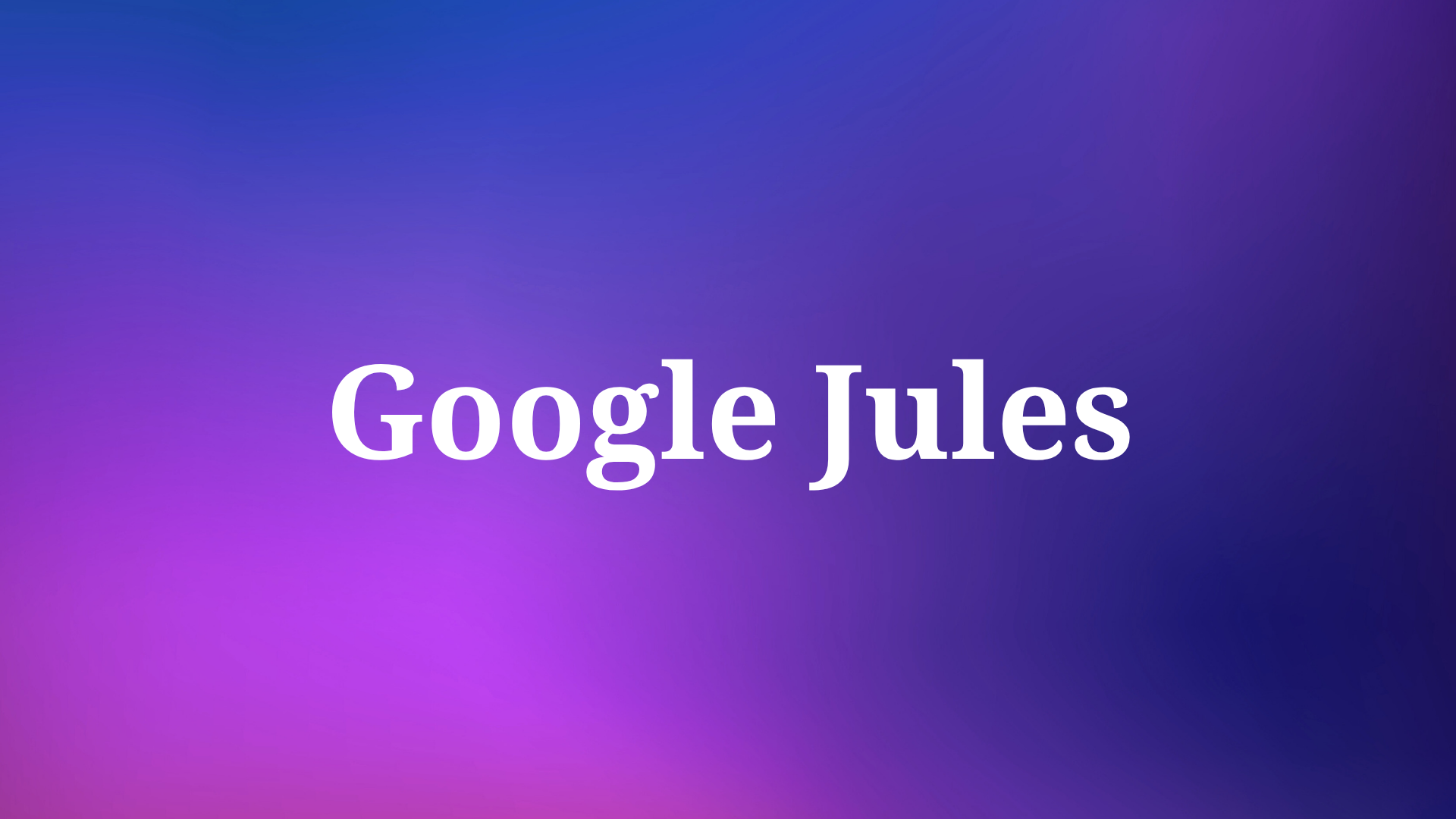Google Jules