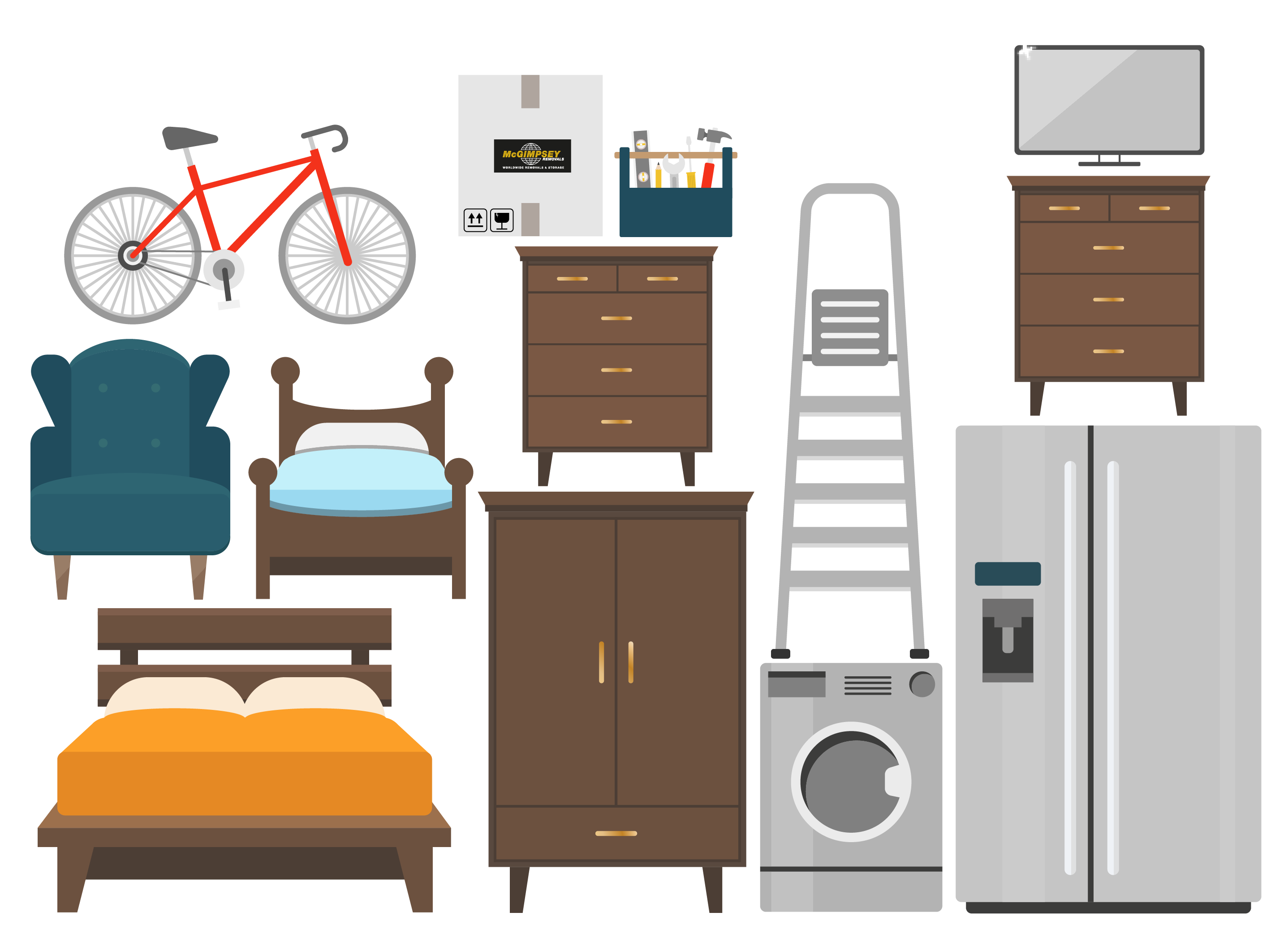 Furniture Illustrations