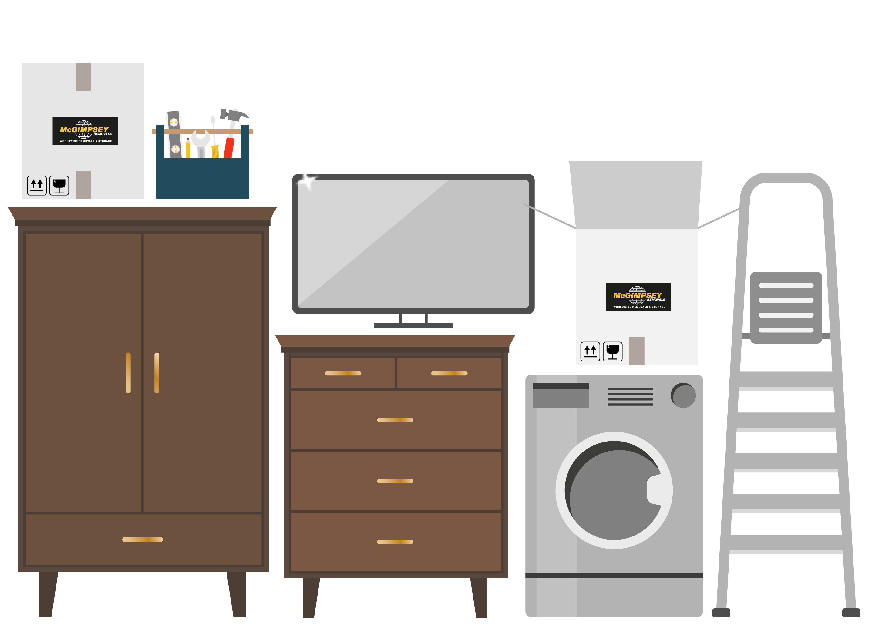 Small Mc Gimpseys illustration furniture