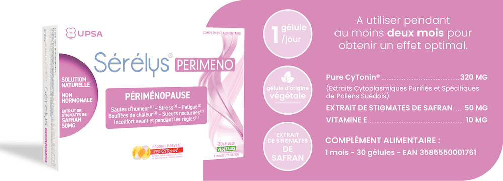 Posologie de Sérélys Perimeno