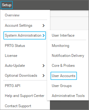 user account setup user account setup