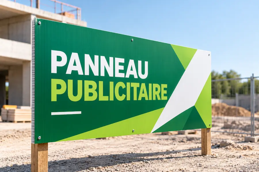 panneau publicitaire
