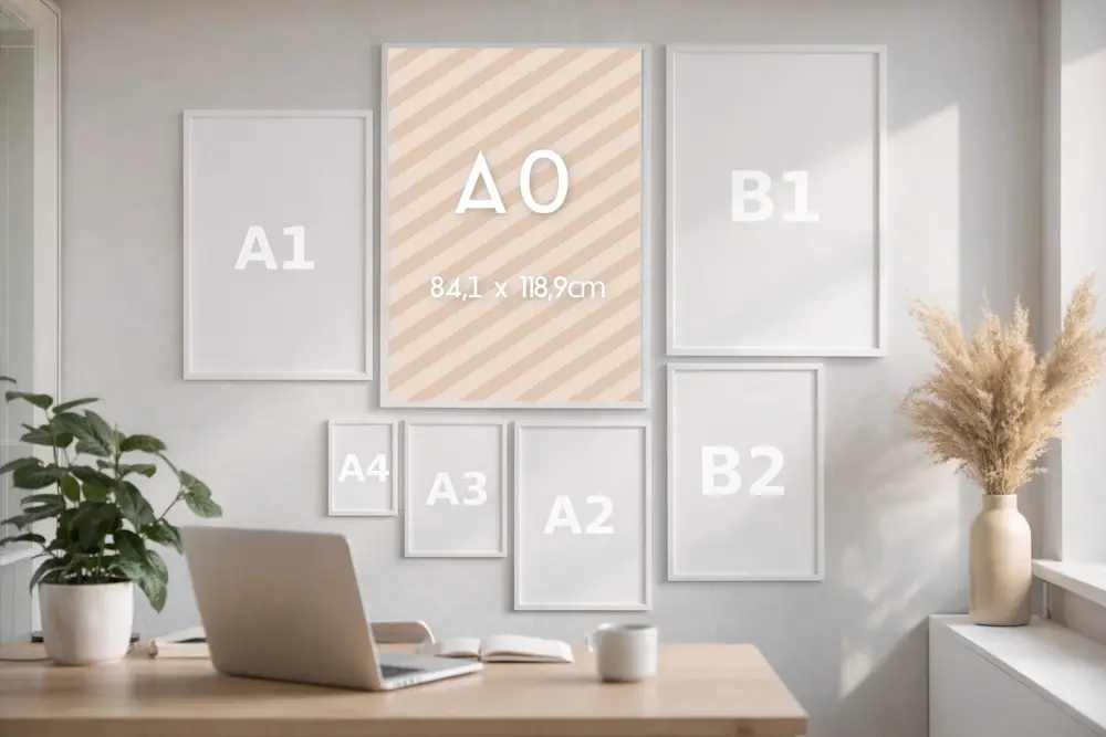 Affiche A0 gabarit décor