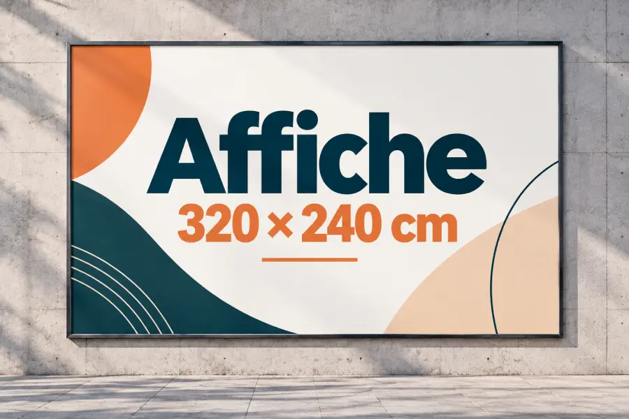 Affiche 320x240 - impression personnalisée