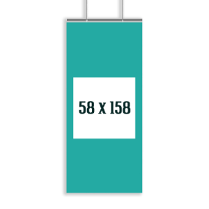 Affiche 58x158