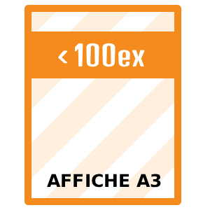 Affiche A3 (29,7 x 42cm) - de 1 à 99 ex