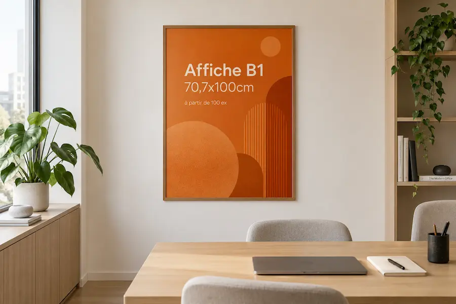 Affiche B1 (70,7x100cm) - 100 ex et +