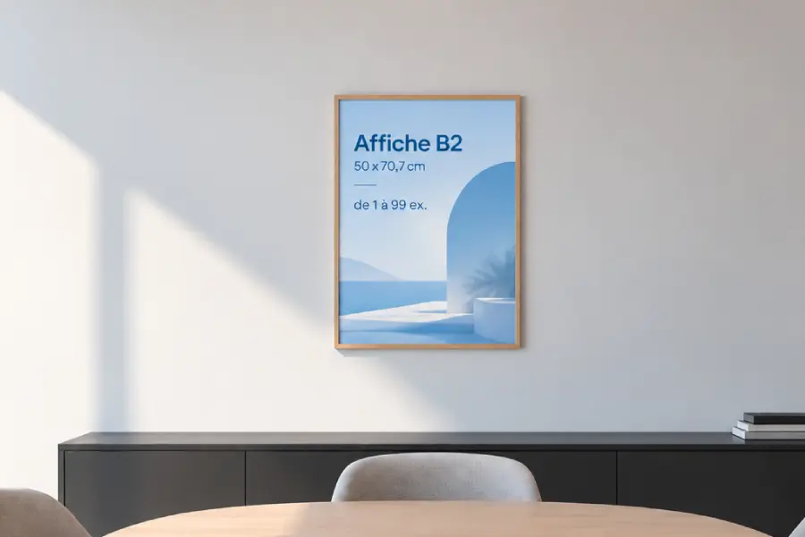 Affiche B2 (50x70,7cm) - de 1 à 99 ex