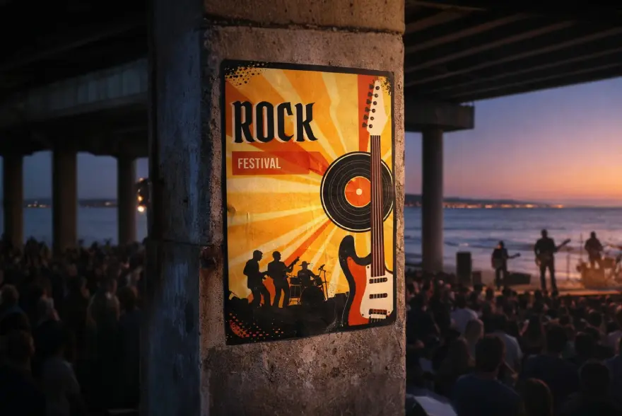 Affiche dos bleu 100ex