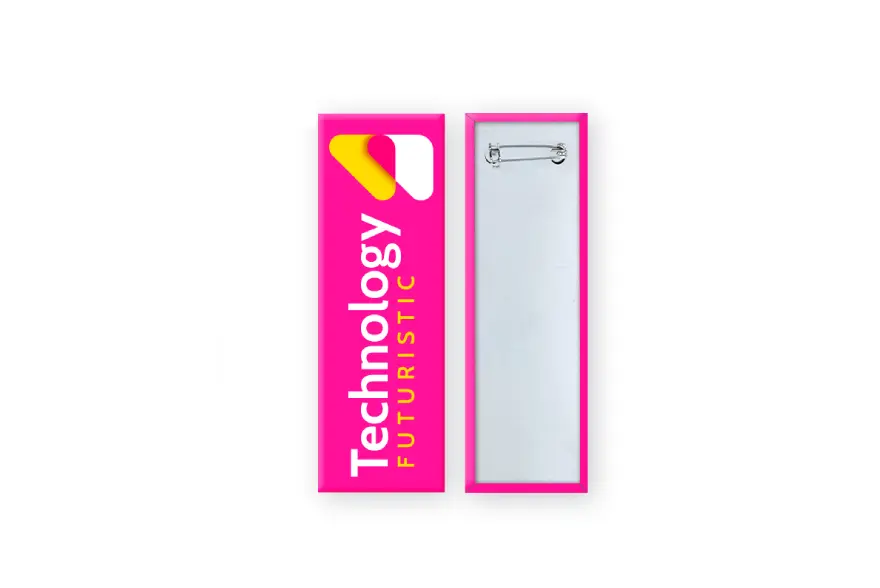 Badge épingle personnalisé - impressions sur mesure
