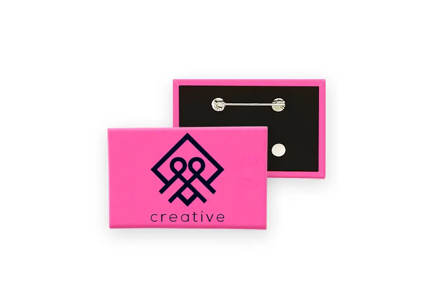 Badge épingle personnalisé - impressions sur mesure
